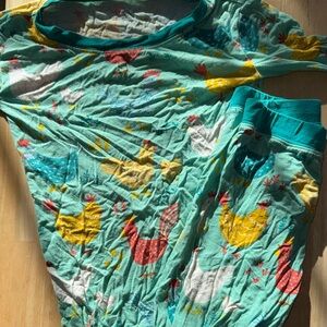 Little Sleepies 3T chicken pajamas